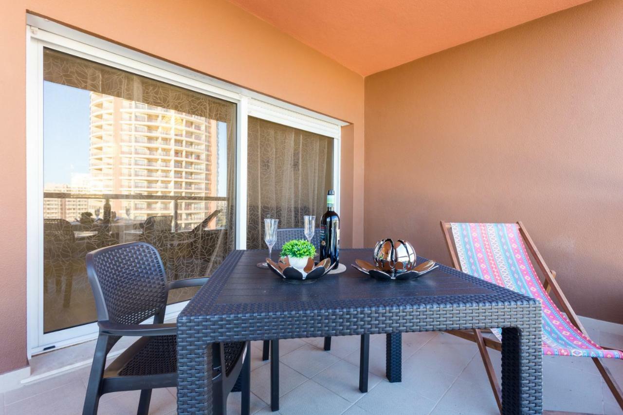 Beach View Apartment Litoralmar Portimao Bagian luar foto